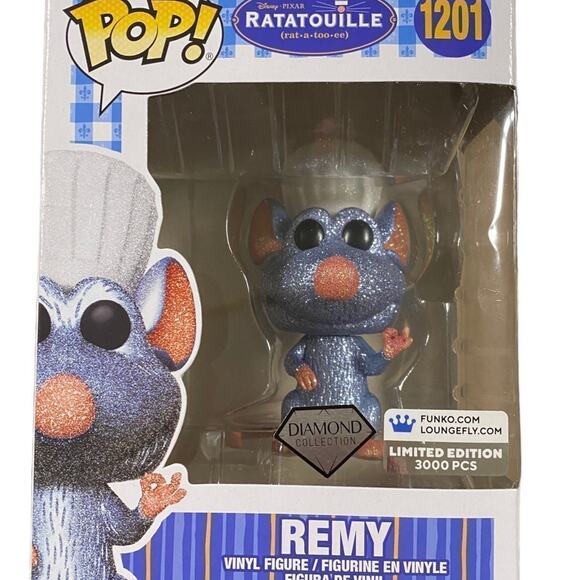 NWT RATATOUILLE SET Loungefly Backpack Disney Funko Diamond Remy 1201 271 270 main image 5